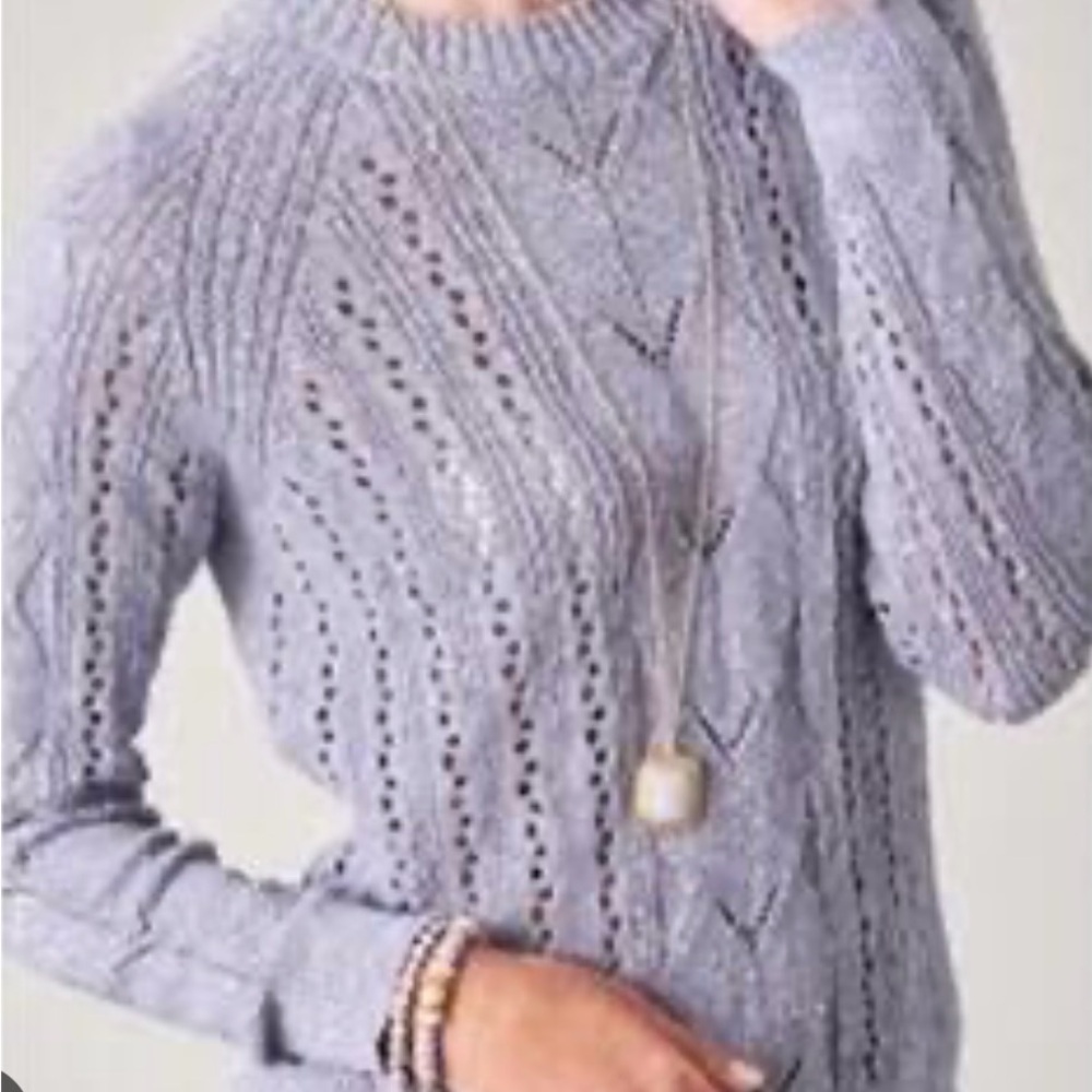 Spartina 449 Light Blue Women's Sweater